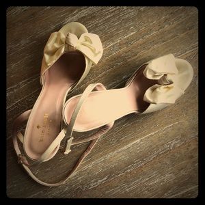 Kate Spade Iberis Wedding Wedges Ivory